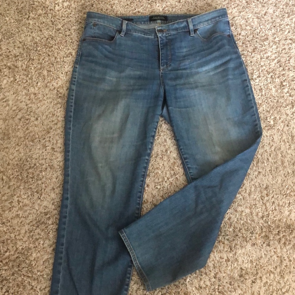 Talbots Flawless Five Pocket Slim Ankle Jeans
